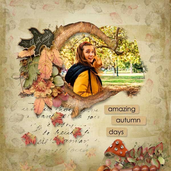 Autumn Days by Palvinka Designs