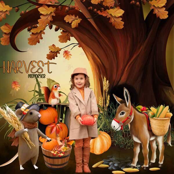 Autumn Harvest by Pat Scrap