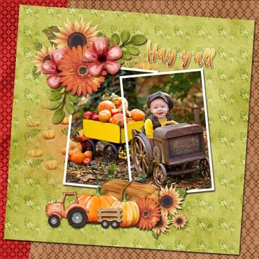 Autumn on the Farm Kit by Scrapbookcrazy Creations 