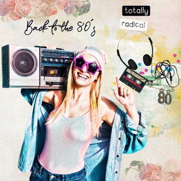 Back To The 80s by Palvinka Designs