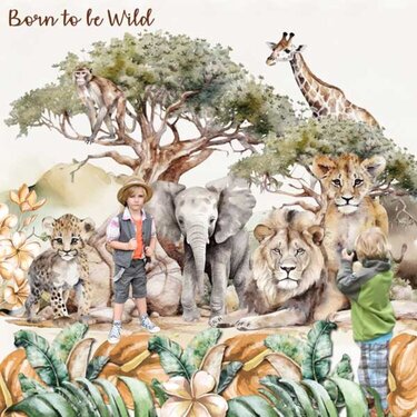 Born To Be Wild by Ilonka&#039;s Designs