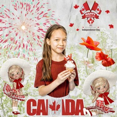 Canada Day by Kittyscrap
