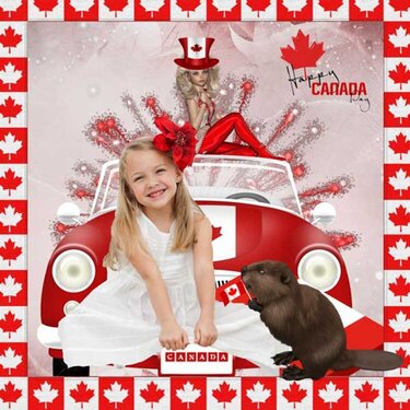 Canada Day Kit by Louise L