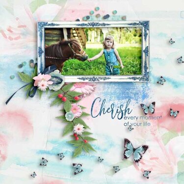 Cherish This Moment Kit 2 - PBP Designers collaboration free with $20 Purchase