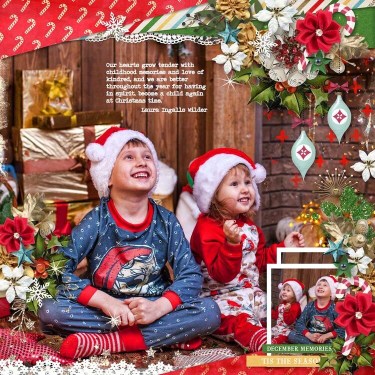 Childhood Christmas Collection  by Heartstrings Scrap Art