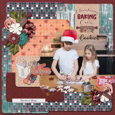 Christmas Baking by ScrapChat Designs  