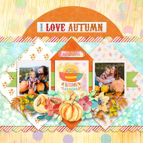 Colorful autumn by HeartMade Scrapbook