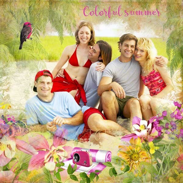 Colorful Summer by DitaB Designs
