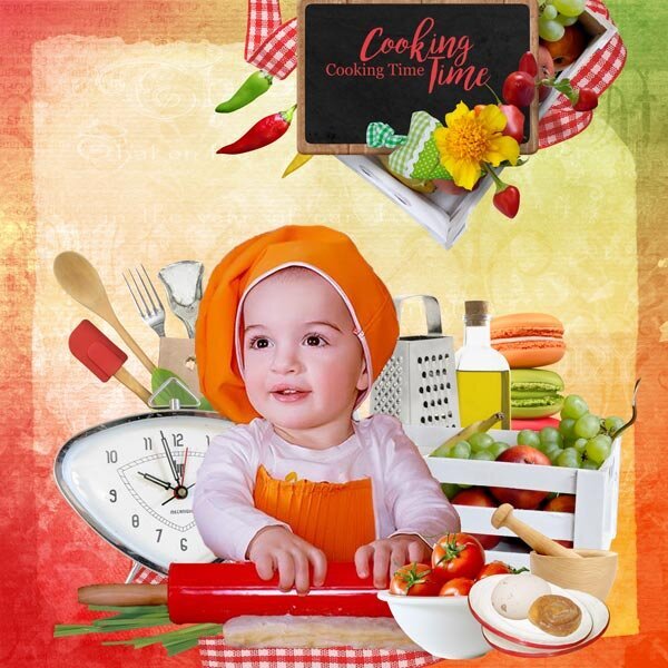 Cooking Time by Eudora Designs