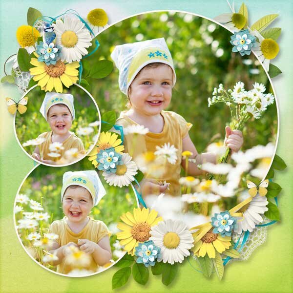 Daisy Love by Heartstrings Scrap Art