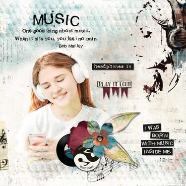 DON&#039;T STOP THE MUSIC  digi  trio  by Bellisae, Chunlin Designs &amp; Studio PIX+ Prints 