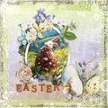 Easter Blessings by CarolW Designs 