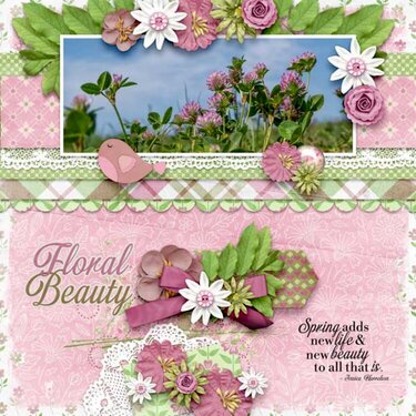 Floral Beauty Duo by Aimee Harrison 