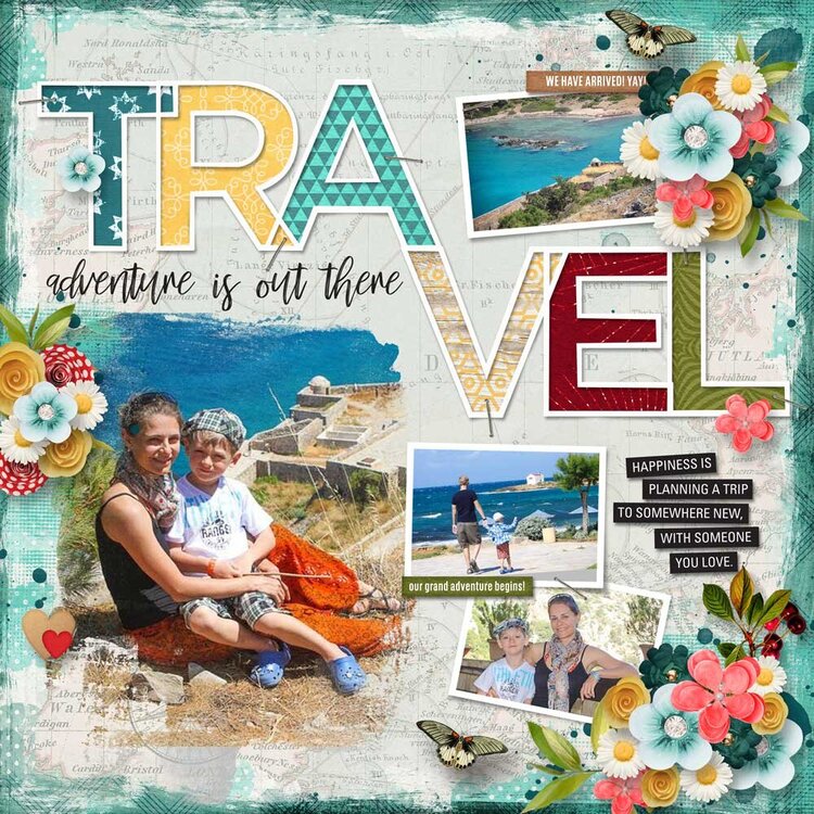 Follow Your Heart Travel Bug Collection by Heartstrings Scrap Art