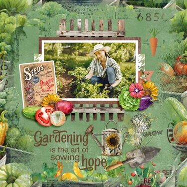 Grow Something collaboration by Karen Schulz and Tami Miller