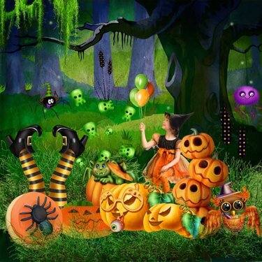 Halloween Party by KittyScrap