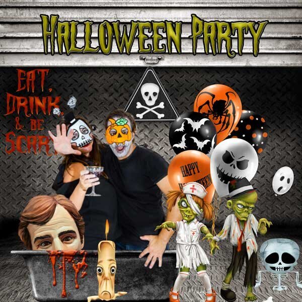 Halloween Party by Pat Scrap