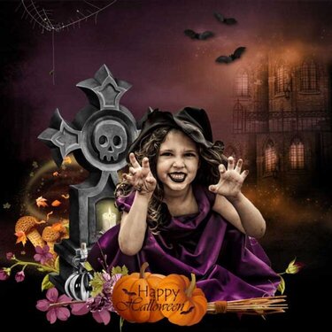 Happy Halloween by Eudora Designs
