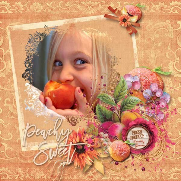 Harvest Peach  by Alexis Design Studio