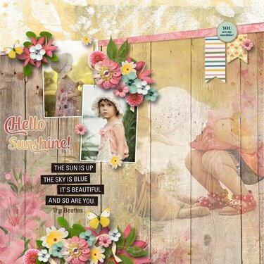 Hello Sunshine by Heartstrings Scrap Art