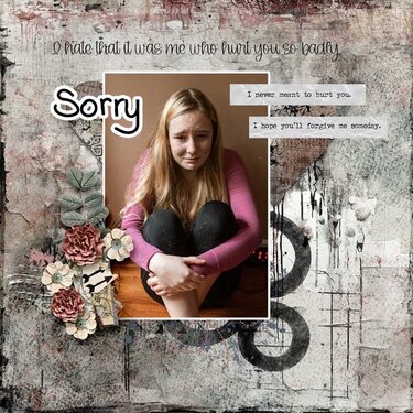 I&#039;m So Sorry  by Wendy Page Designs