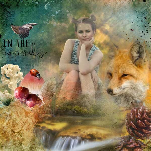 In the Woods Bundle from Laras Digi World