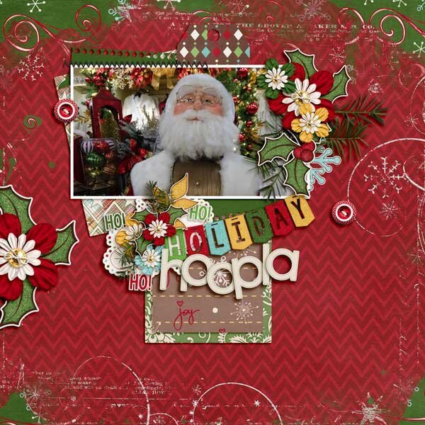 Jolly Holiday Full Kit by Trixie Scraps Designs