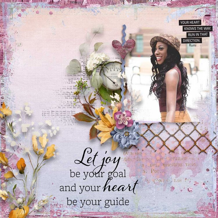 Let Your Heart be Your Compass by Heartstrings Scrap Art and  Dutch Dream Designs 