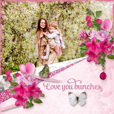 Love You Bunches! by Heartstrings Scrap Art