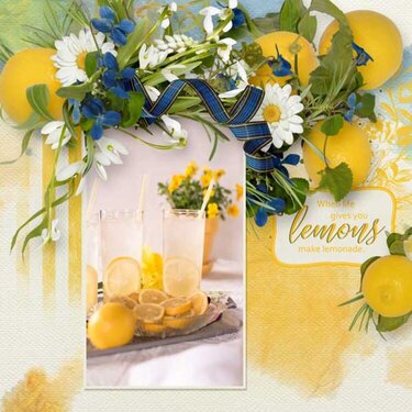 Make lemonade by  DitaB Designs