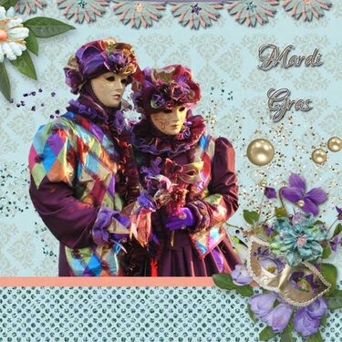 Mardi Gras Party by Mystery scraps