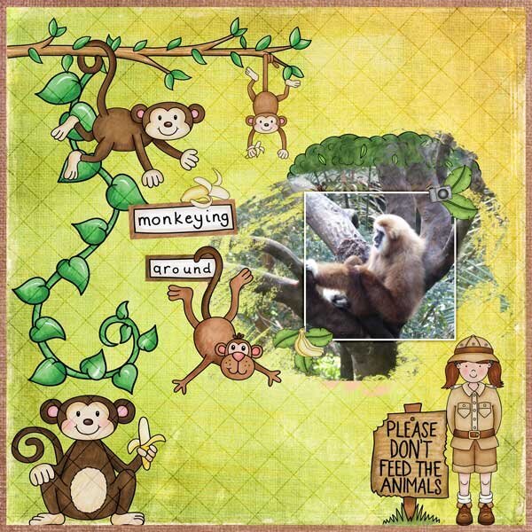 Monkeying Around by Kate Hadfield