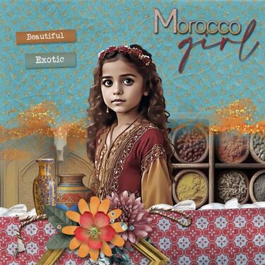 Moroccan Girl by Kakleidesigns  