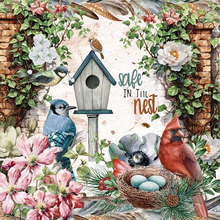 Nest from  Mixed Media by Erin 
