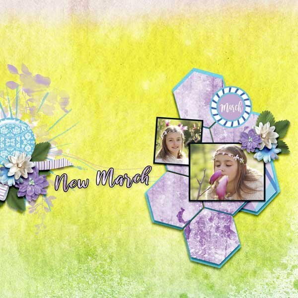 New March by HeartMade Scrapbook