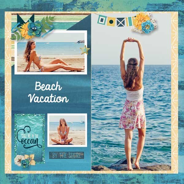 Ocean Bliss Daily download by Magical Scraps Galore