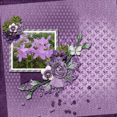 Paint Chips Purple - Kit by Connie Prince