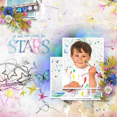 Paint the Stars by Heartstrings Scrap Art