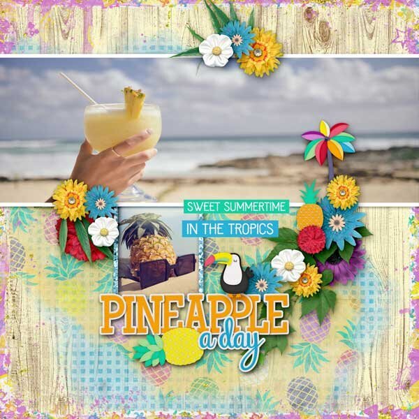 Pineapple Express Collection by Aimee Harrison