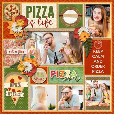 Pizza Is Life sept 2022 Monthly Mix by GS designers 