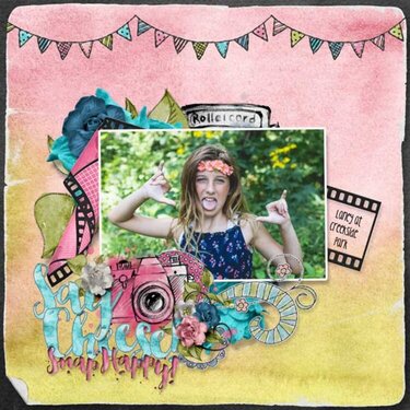 Snap Happy Page Kit by Kristmess Designs