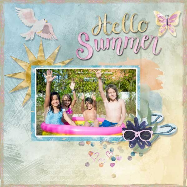 Soft Summer Page Kit by Moore Blessings Digital Design  