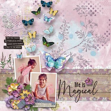 Spirit Animal  Butterfly Collection by Heartstrings Scrap Art