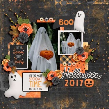 Spooky Cute Ghosts  by Aprilisa Designs 