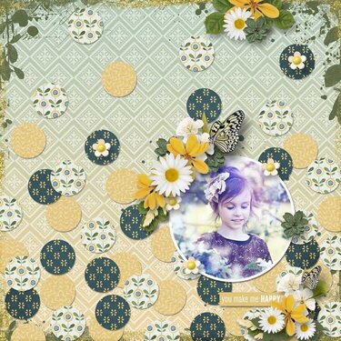 Sunshine on a Cloudy Day  by Heartstrings Scrap Art