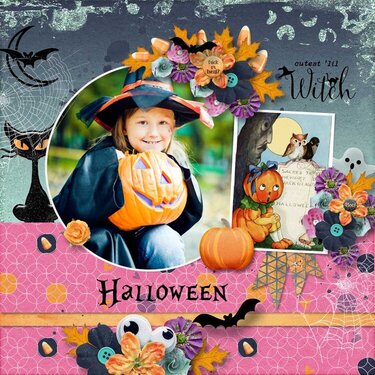 Sweet &amp; Spooky by Heartstrings Scrap Art