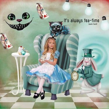 A tea with Alice by pat scraps