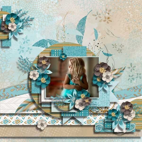 Teal Memories  by Lindsay Jane