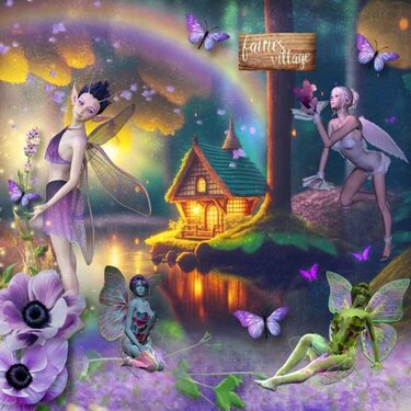 Where Fairies Live Project by NLD Designs 