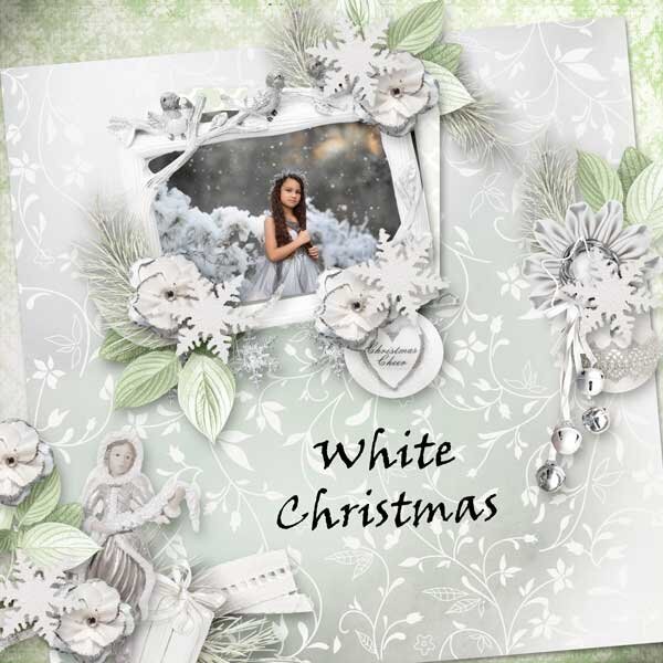 White Christmas by Ilonka&#039;s Designs